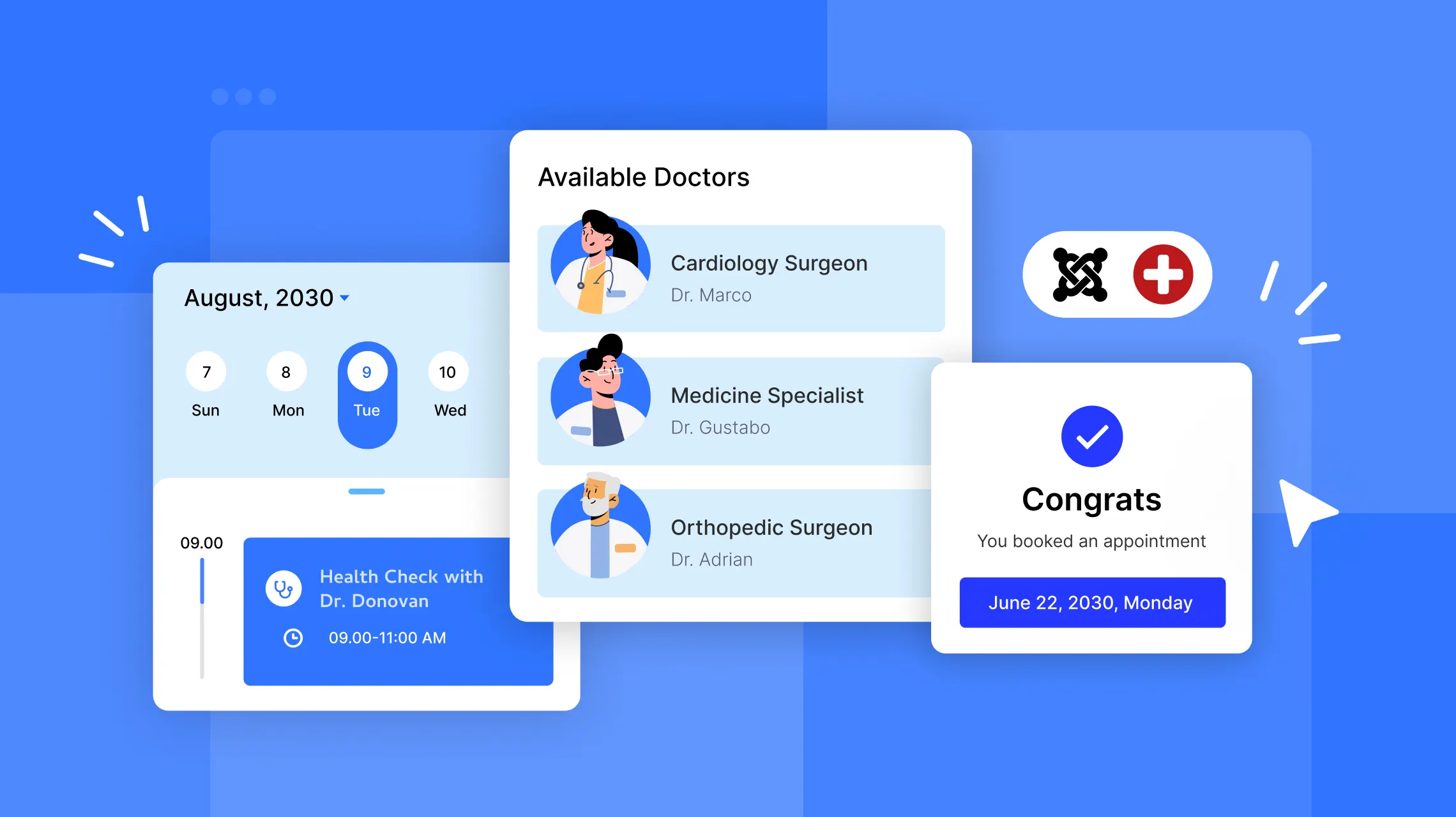 How to Build a Doctor Appointment Website in Joomla